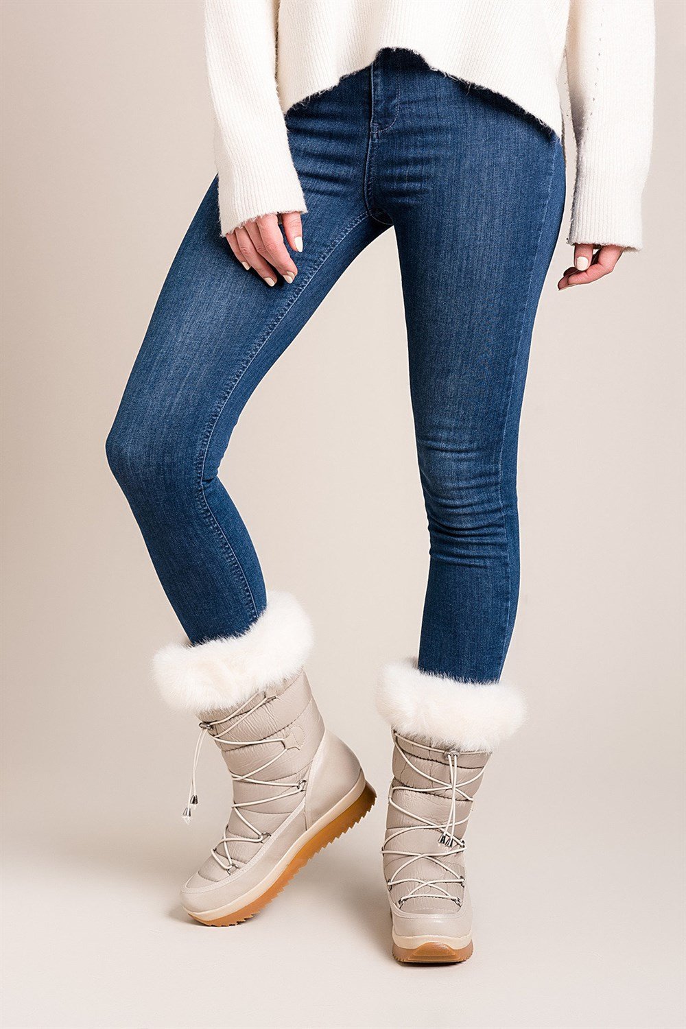Fox Shoes Vizon Kadın Bot C476024604
