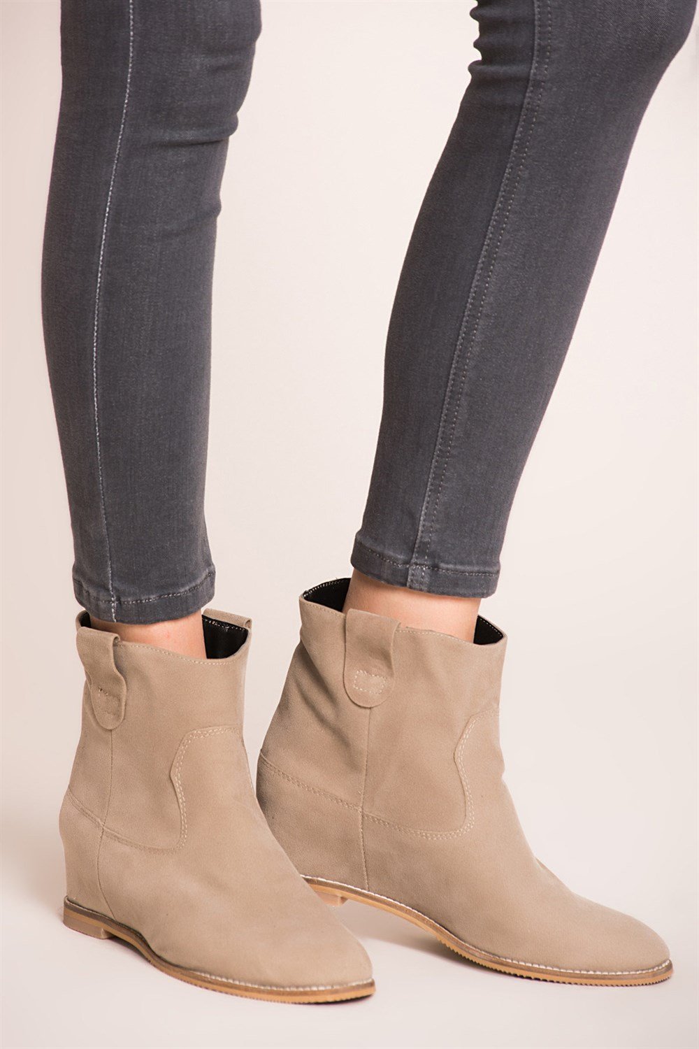 Fox Shoes Vizon Kadın Bot C735381902