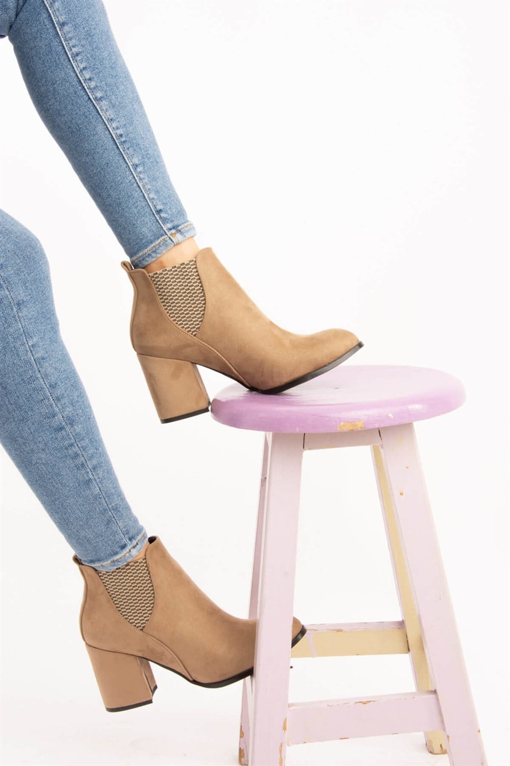 Fox Shoes Vizon Kadın Bot E490001702