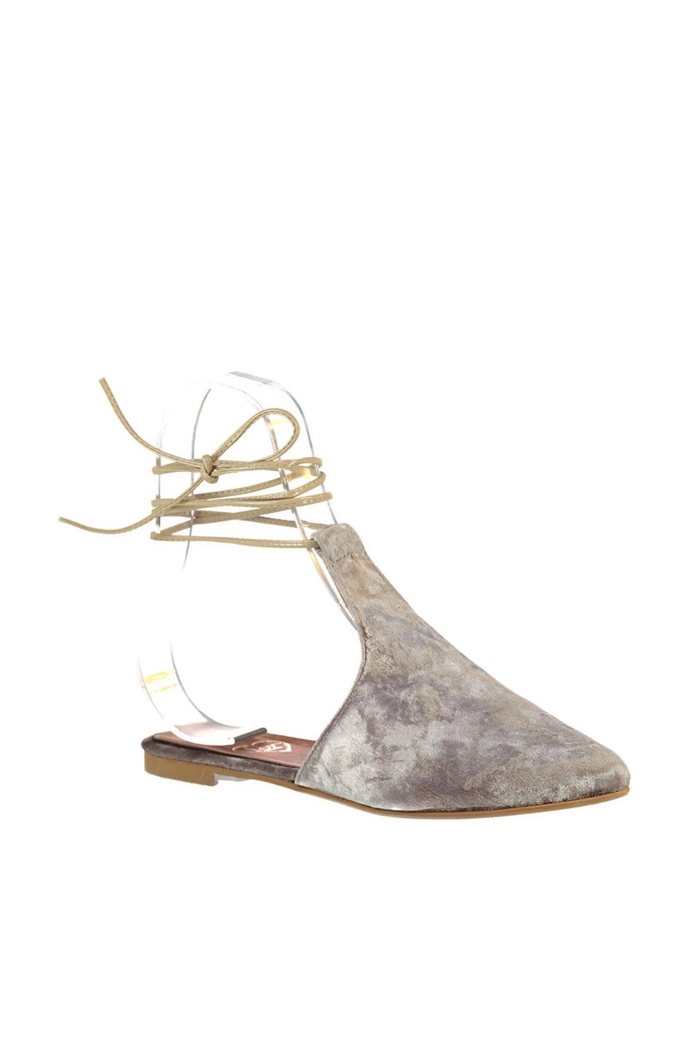 Fox Shoes Vizon Kadın Sandalet B726160639