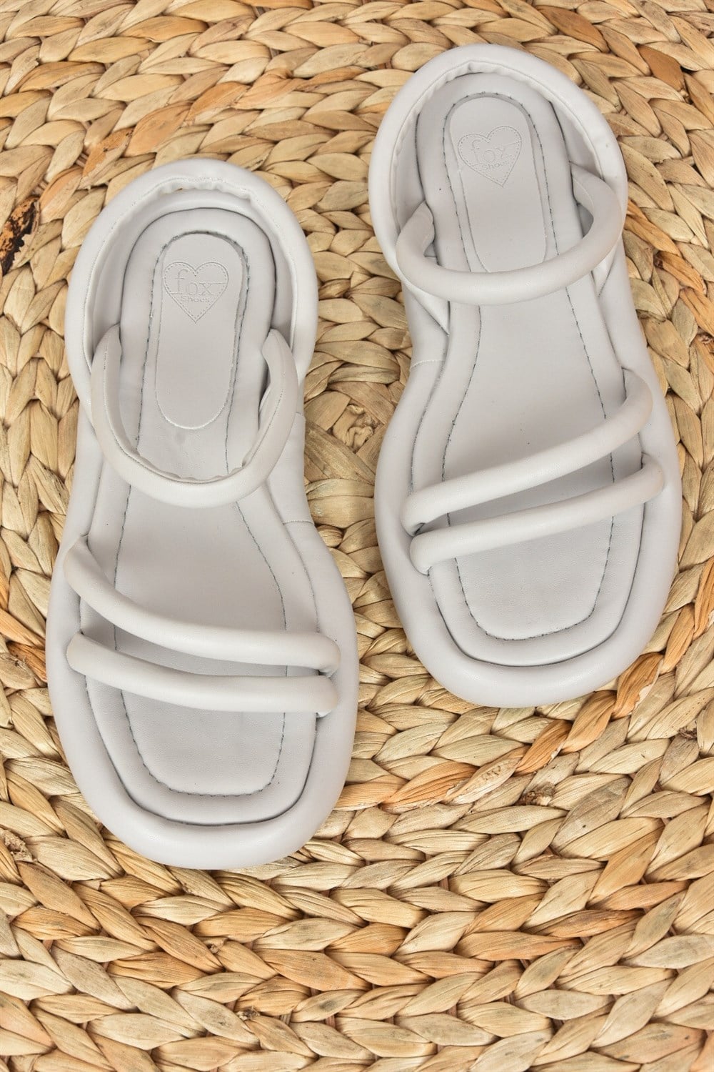 Gri Kadın Sandalet K848218509