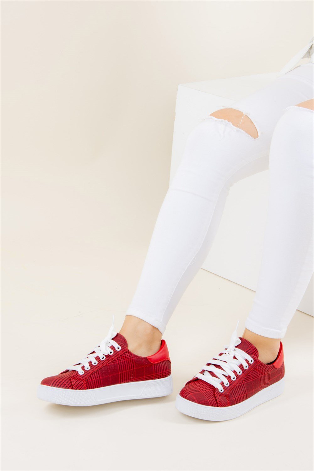 Kırmızı Kadın Sneakers F540450127