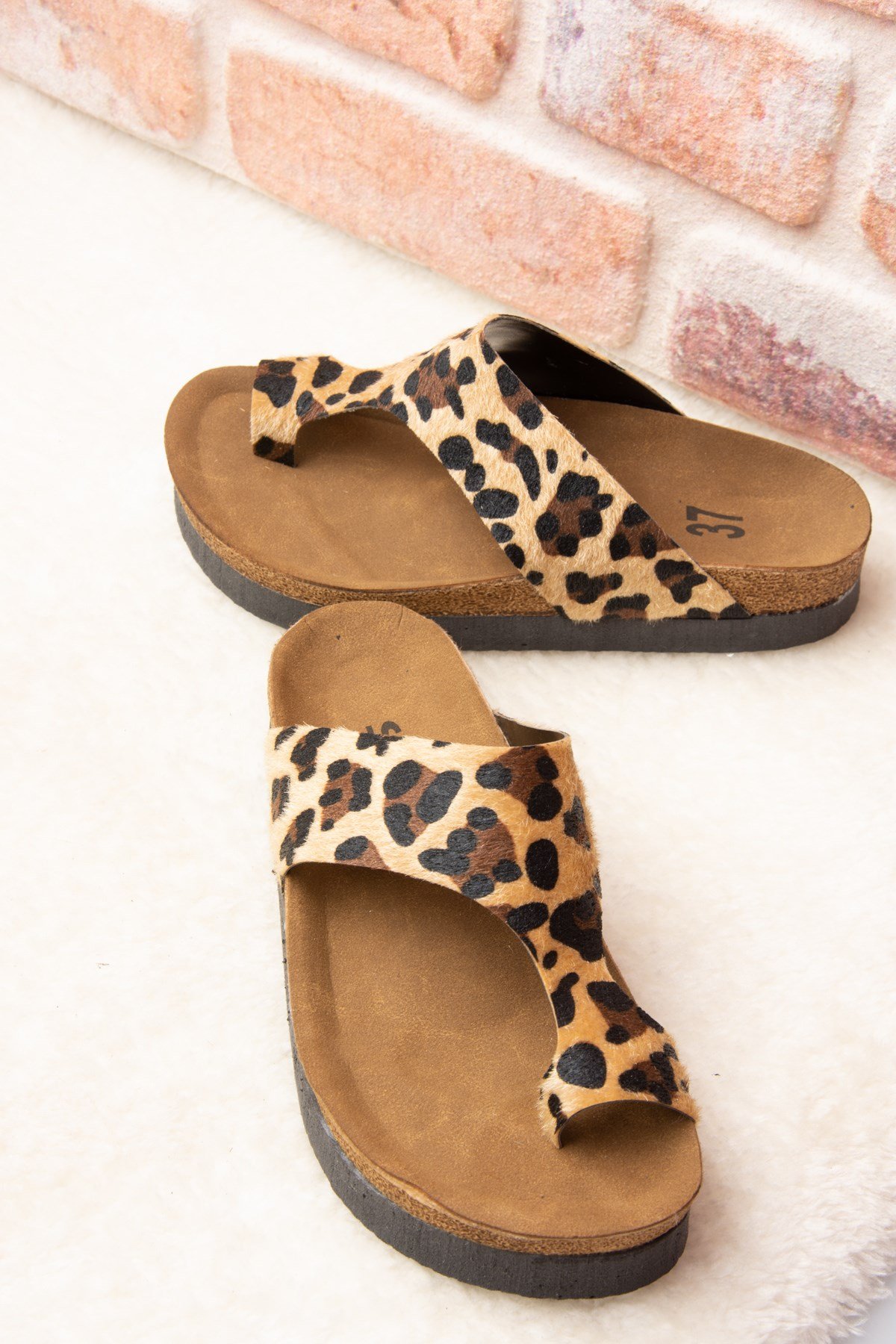 Leopar Kadın Terlik D777812002