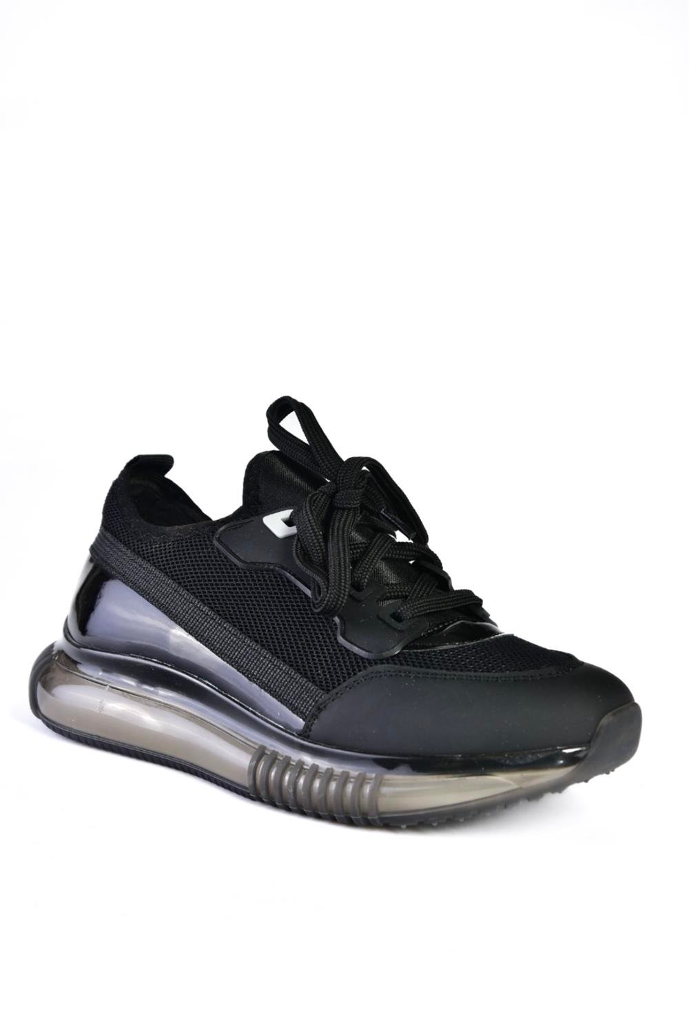 P973016109 Siyah/Siyah Günlük Spor Ayakkabı Sneakers 