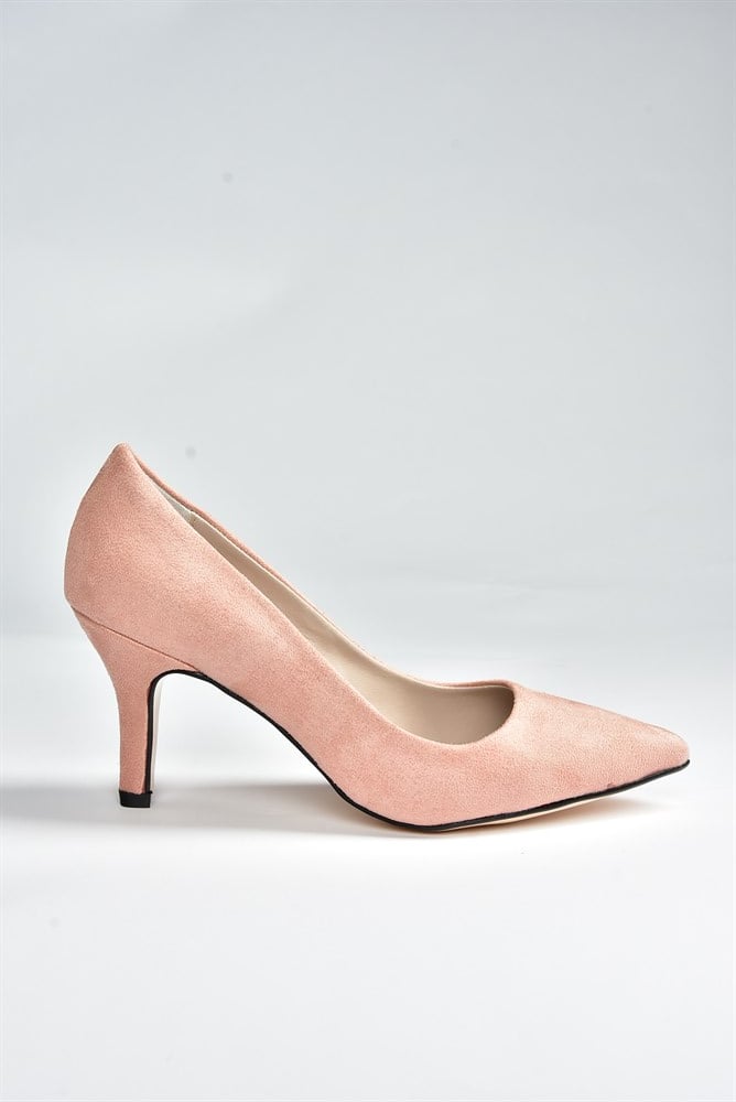 Pudra Süet Kadın İnce Topuklu Stiletto L253970002
