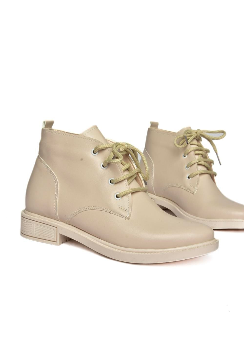R2390053709 Bej Klasik Kadın Bot