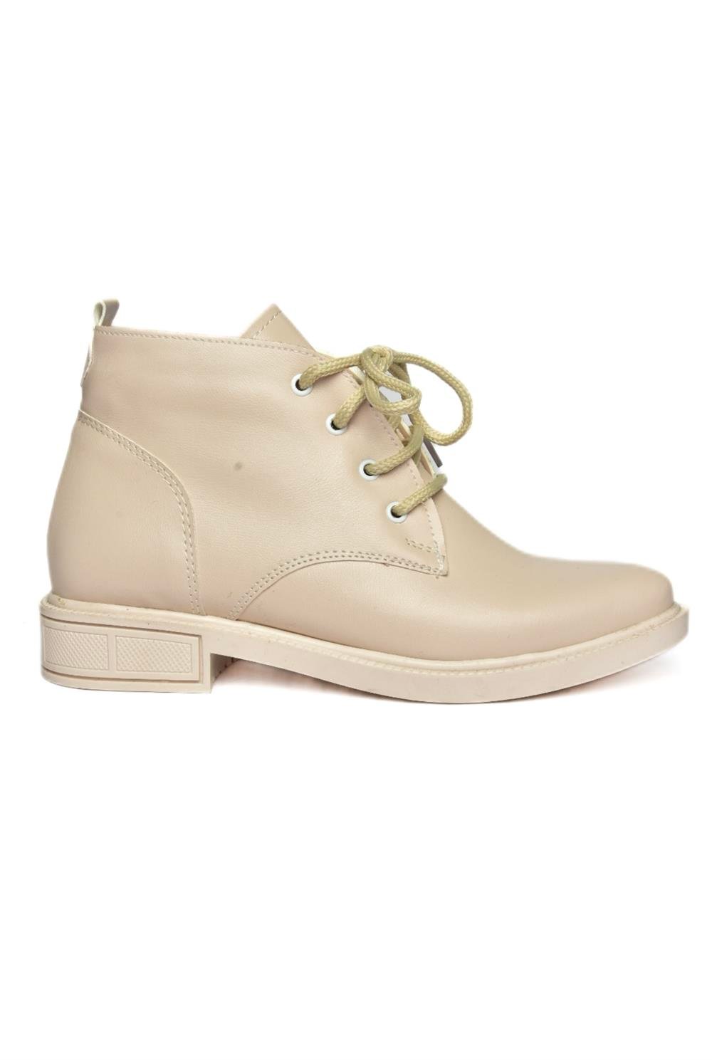 R2390053709 Bej Klasik Kadın Bot