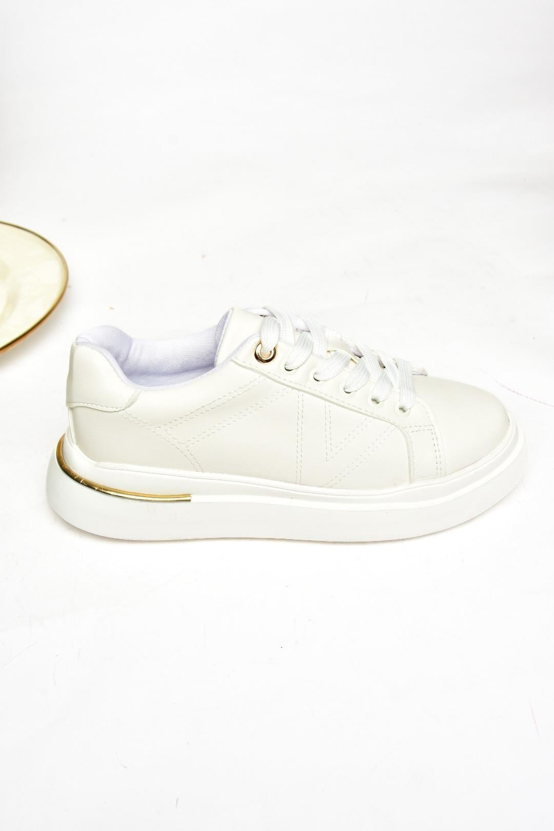 S973111009 Beyaz Spor Ayakkabı Sneakers