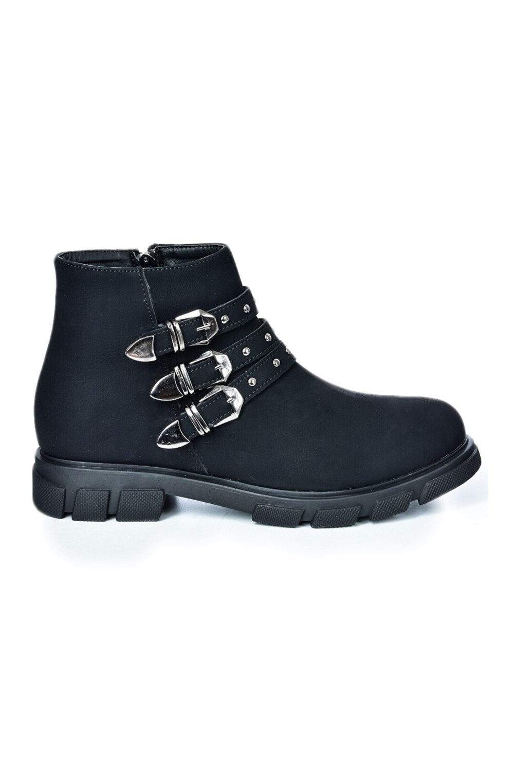 Siyah Alçak Topuklu Günlük Kadın Bot L583155509