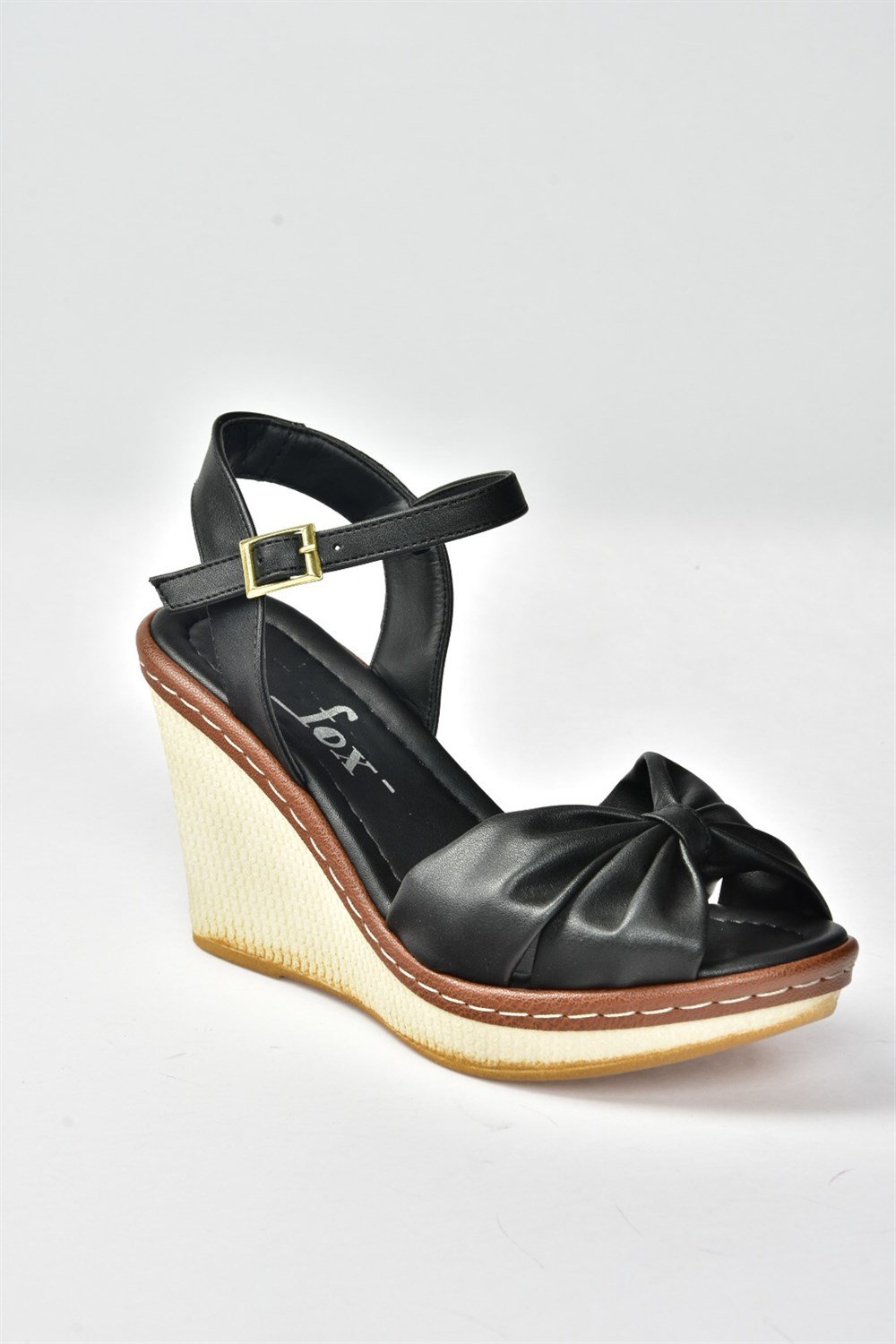 Siyah Dolgu Topuklu Kadın Ayakkabı M674040409