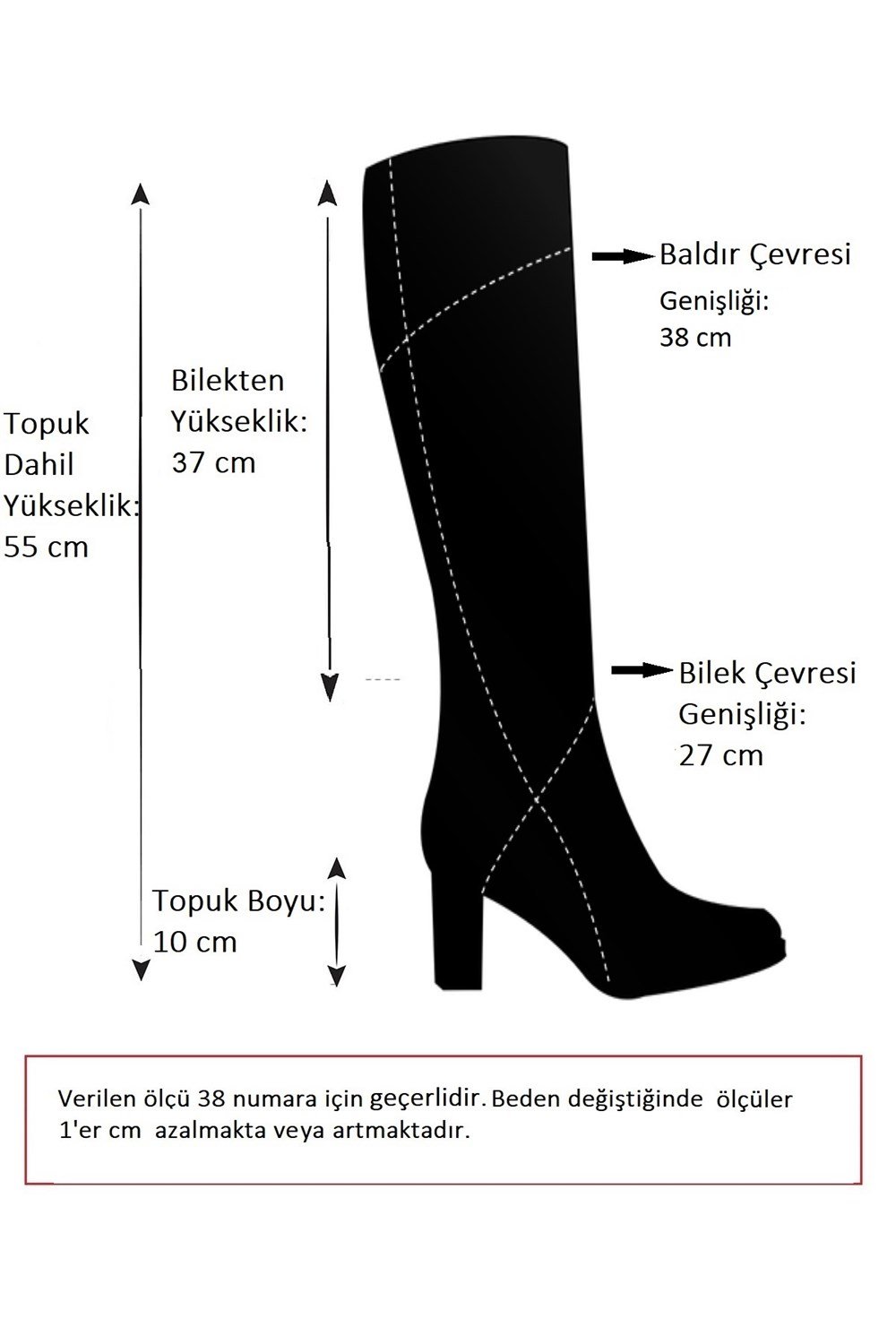 Siyah Kadın Çizme A654018002