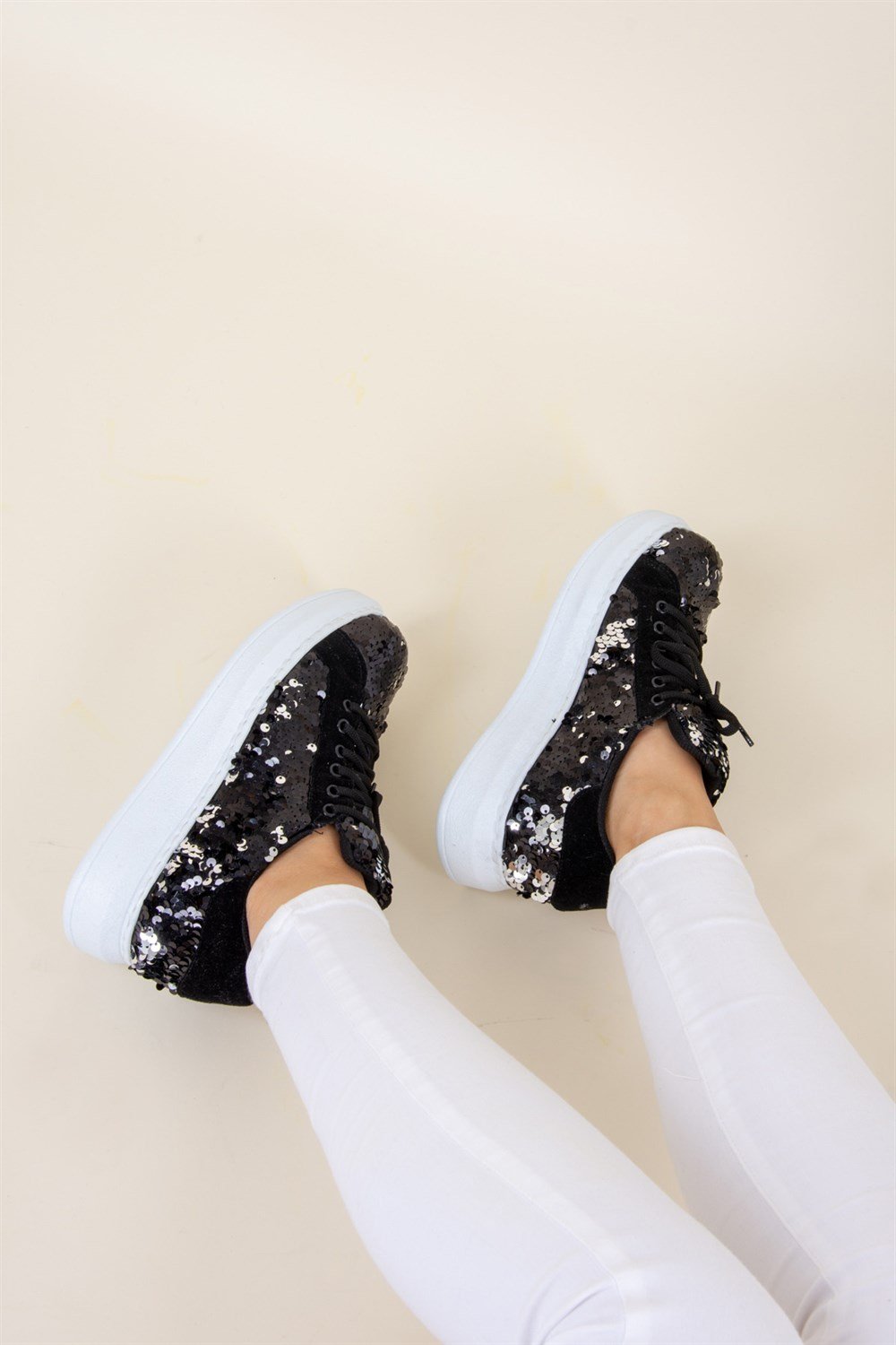 Siyah Kadın Sneakers F270294040