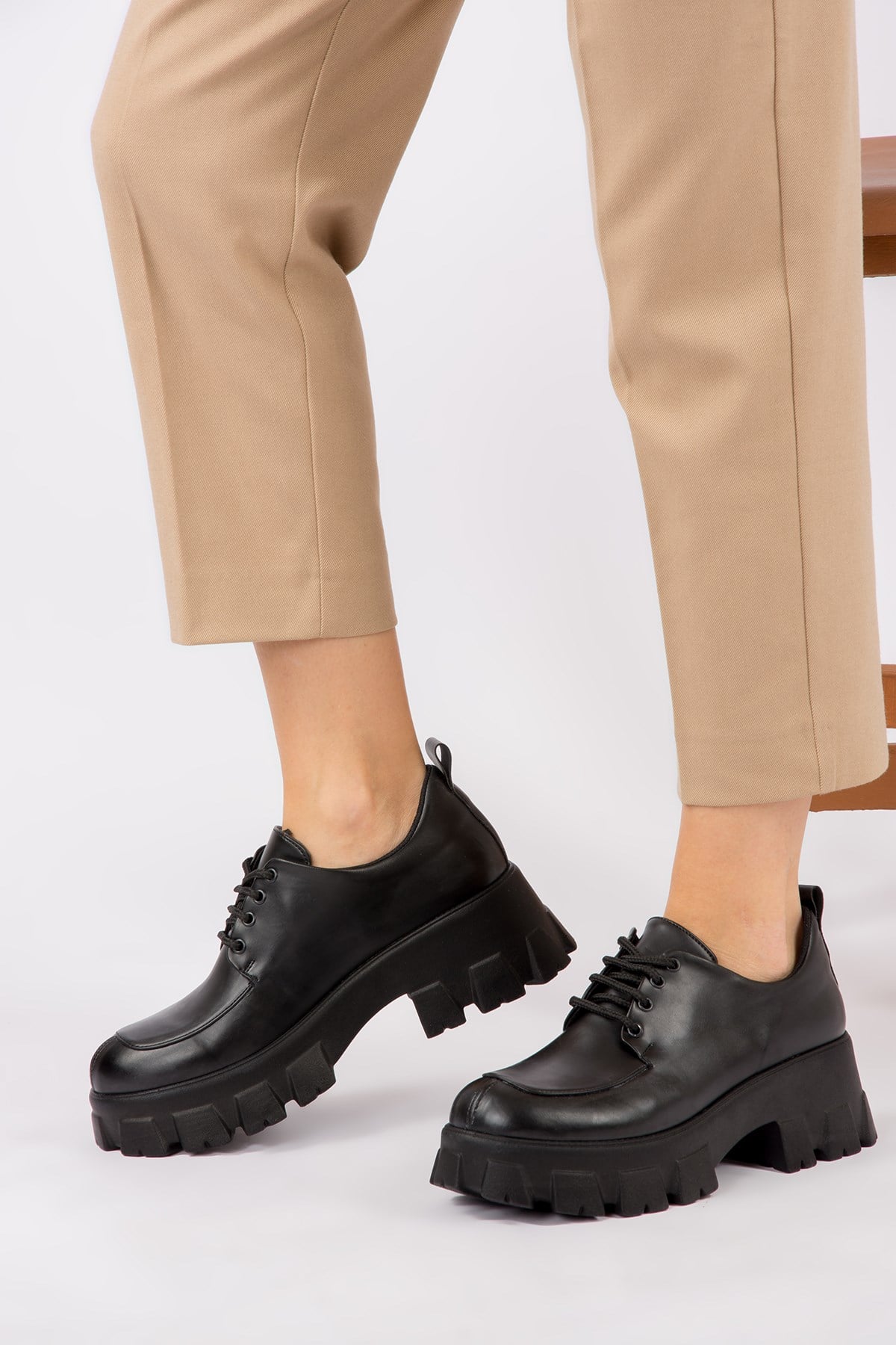 Siyah Kadın Sneakers H267020609
