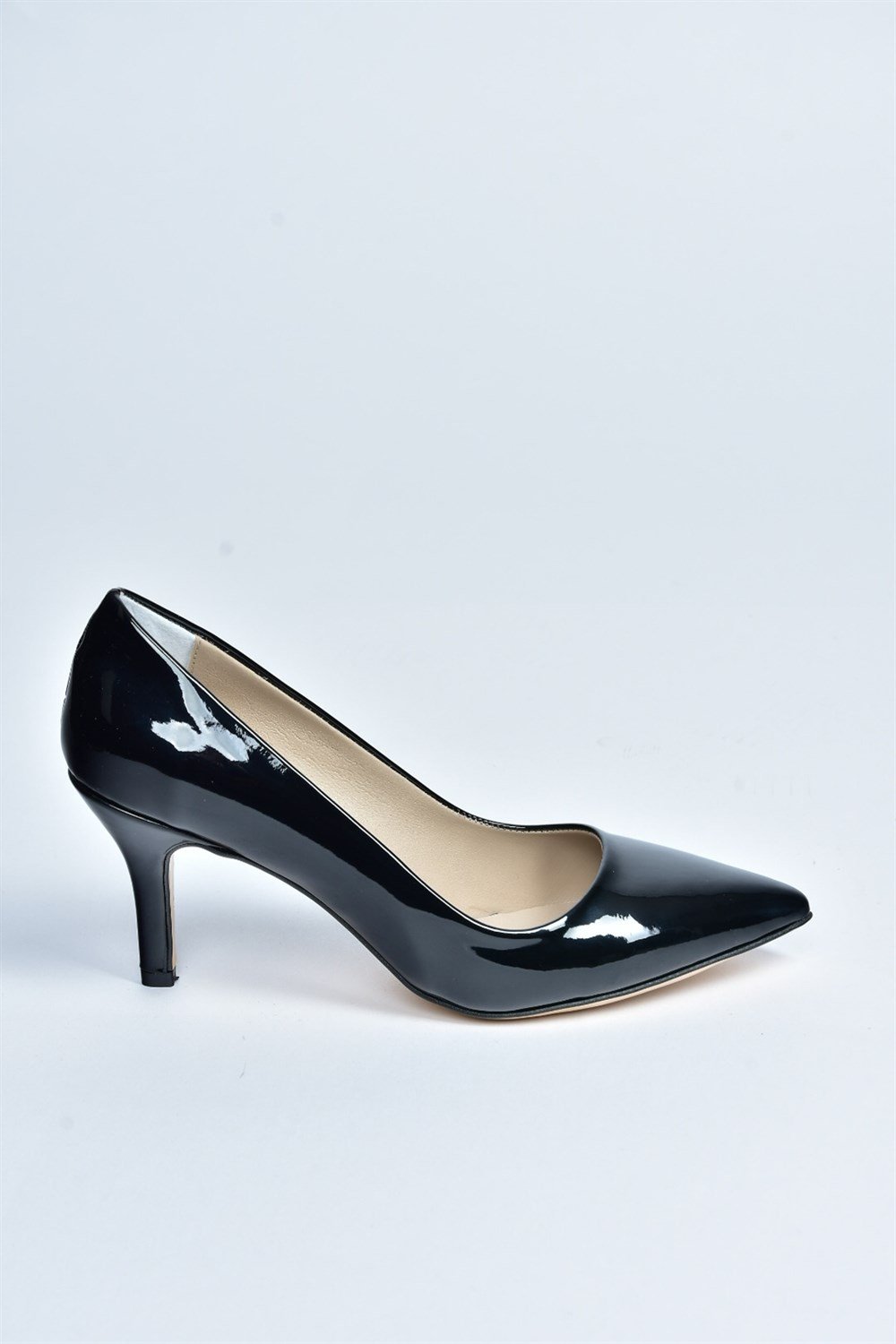 Siyah Rugan İnce Topuklu Kadın Stiletto L253970008