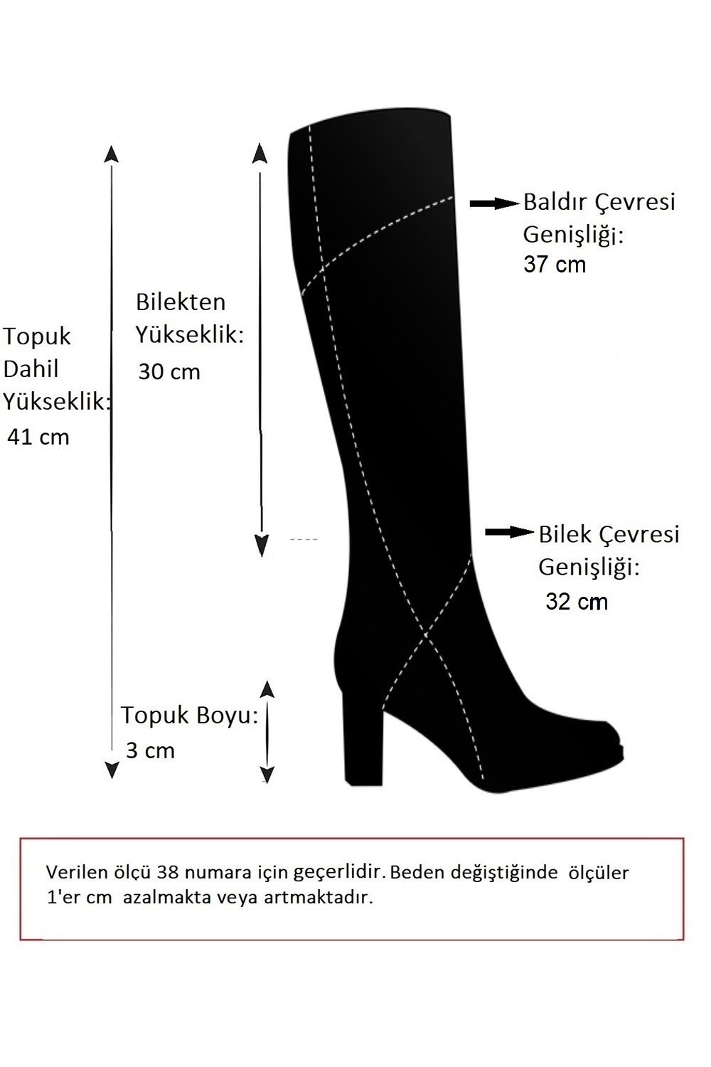 Siyah Süet Düz Taban Günlük Kadın Çizme L726600902