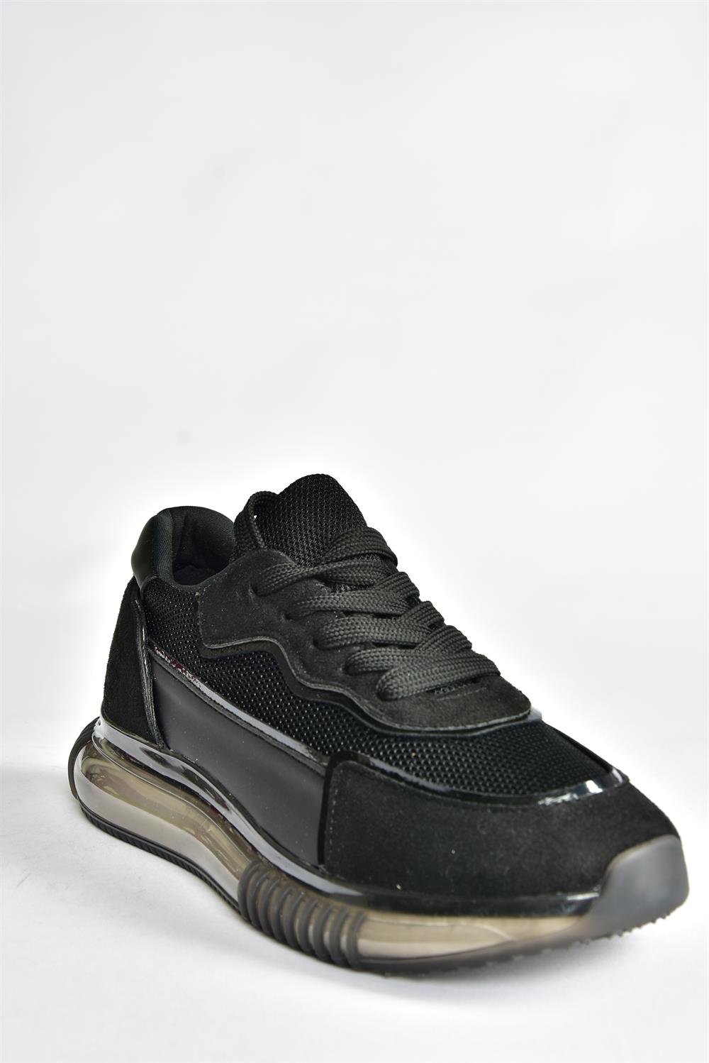 Siyah Süet Günlük Spor Ayakkabı Sneakers P973516802