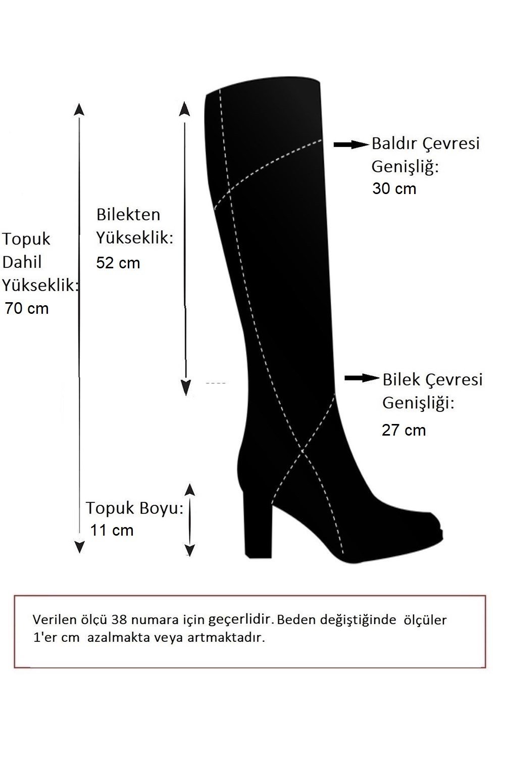 Siyah Süet Kalın Topuklu Çorap Çizme N404311502