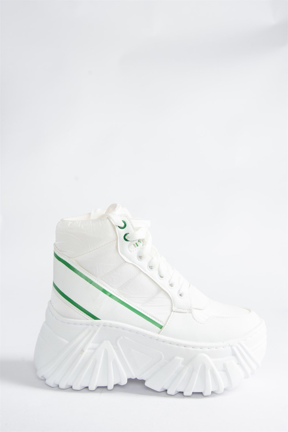 Siyah Yüksek Tabanlı Kadın Sneakers Bot N973115009