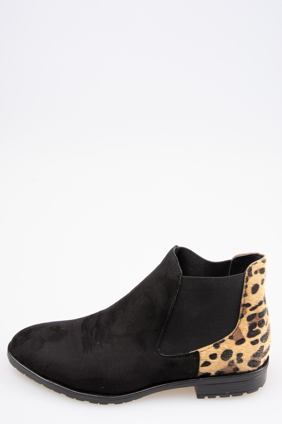 Siyah/Leopar Kadın Bot G288050102