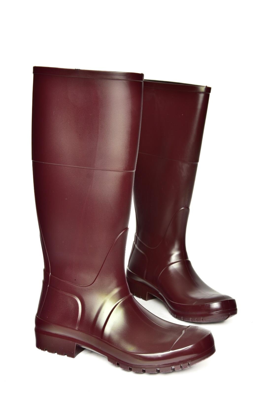 T858704009 Bordo Yağmur Çizmesi 