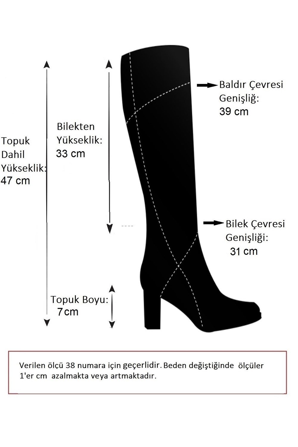 Taba Alçak Topuklu Kadın Çizme J749205309