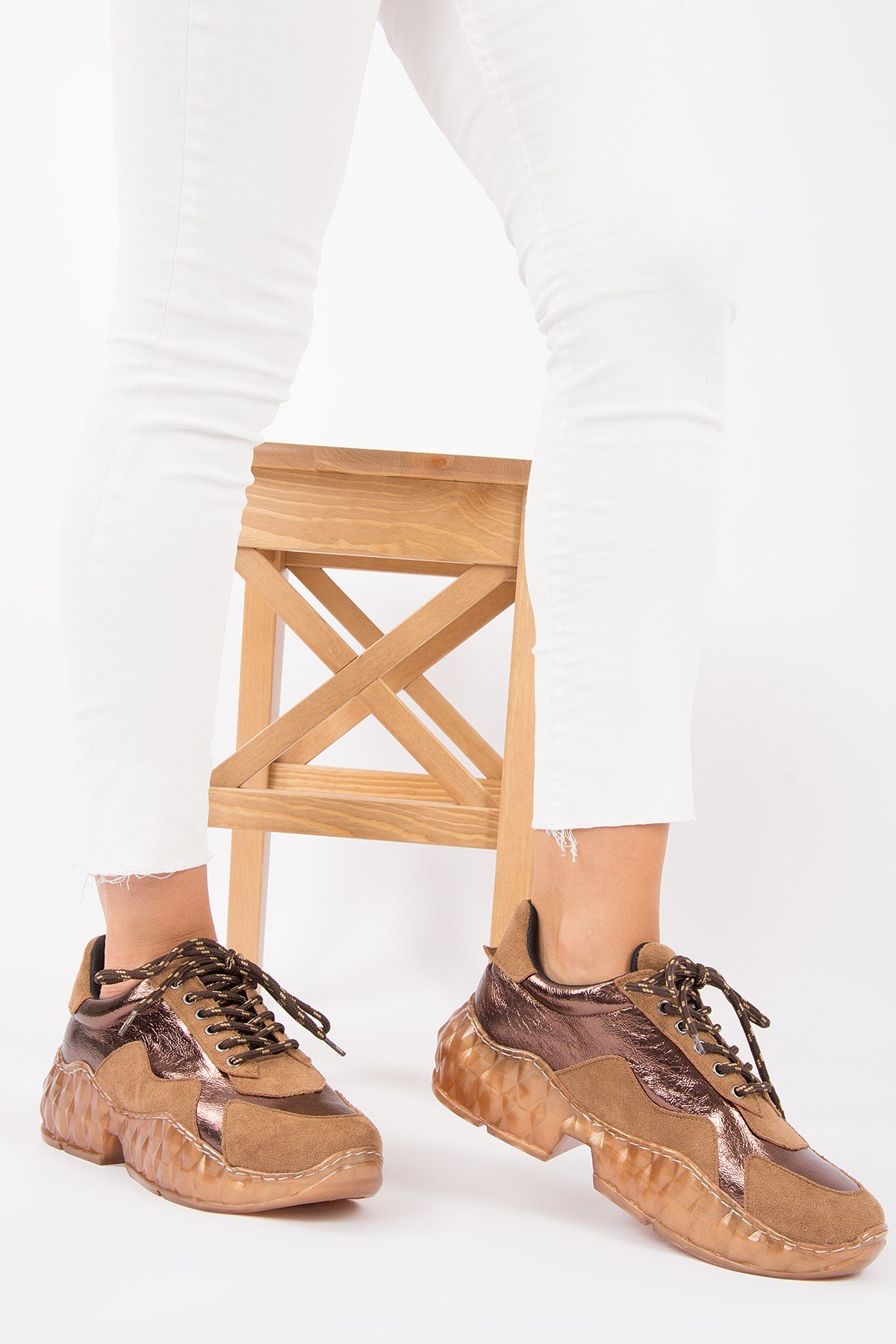 Taba/Bronz Kadın Sneakers G270565002