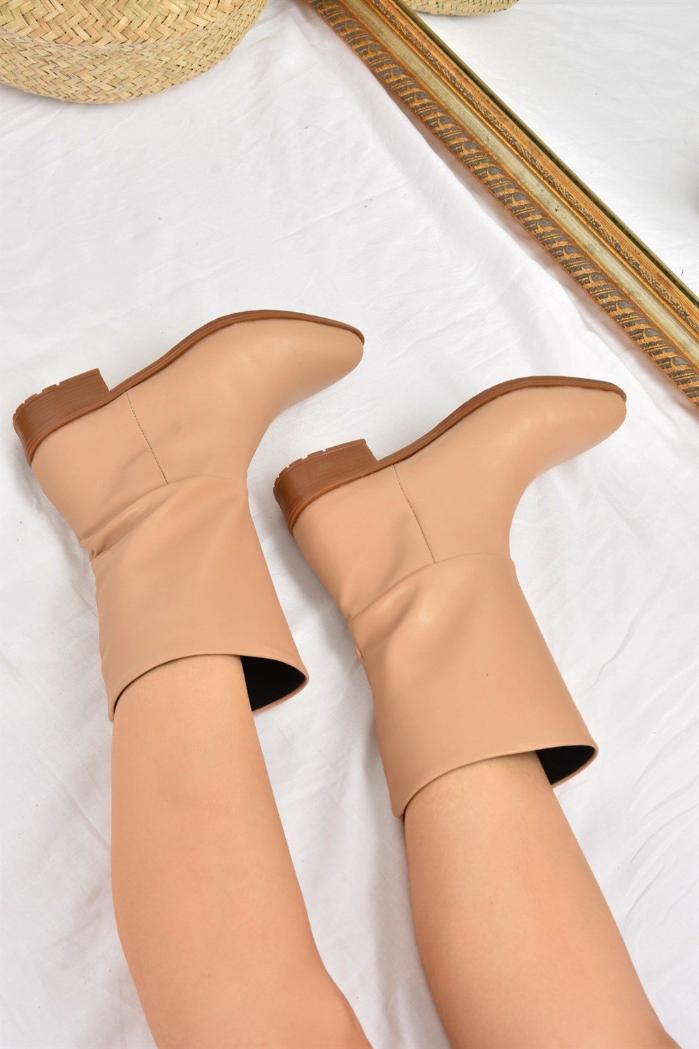 Ten Düz Taban Günlük Kadın Bot L726597709