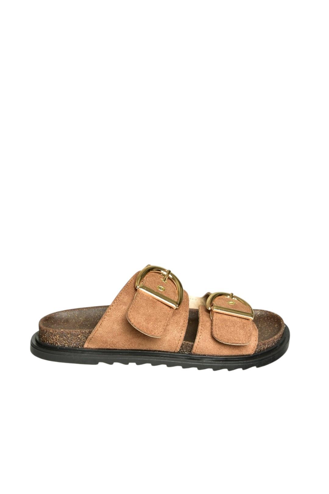 U267732702 Taba Süet Kadın Terlik