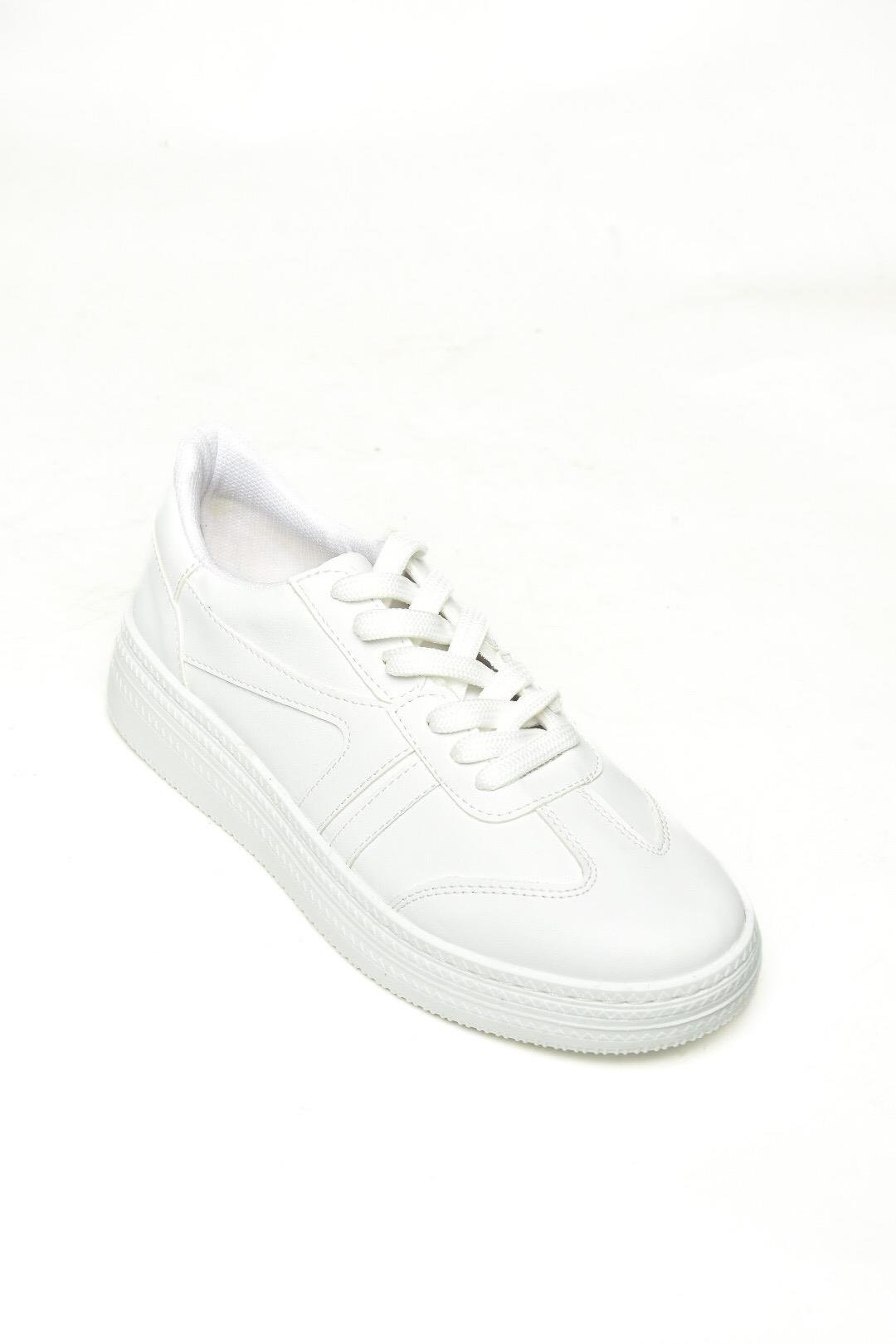 U274431109 Beyaz Kadın Spor Ayakkabı Sneakers