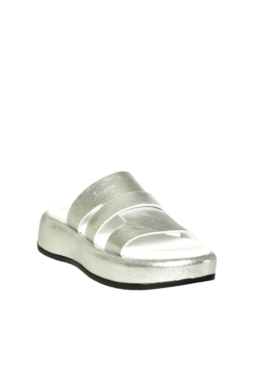 U296444003 Gümüş Kalın Tabanlı Kadın Terlik