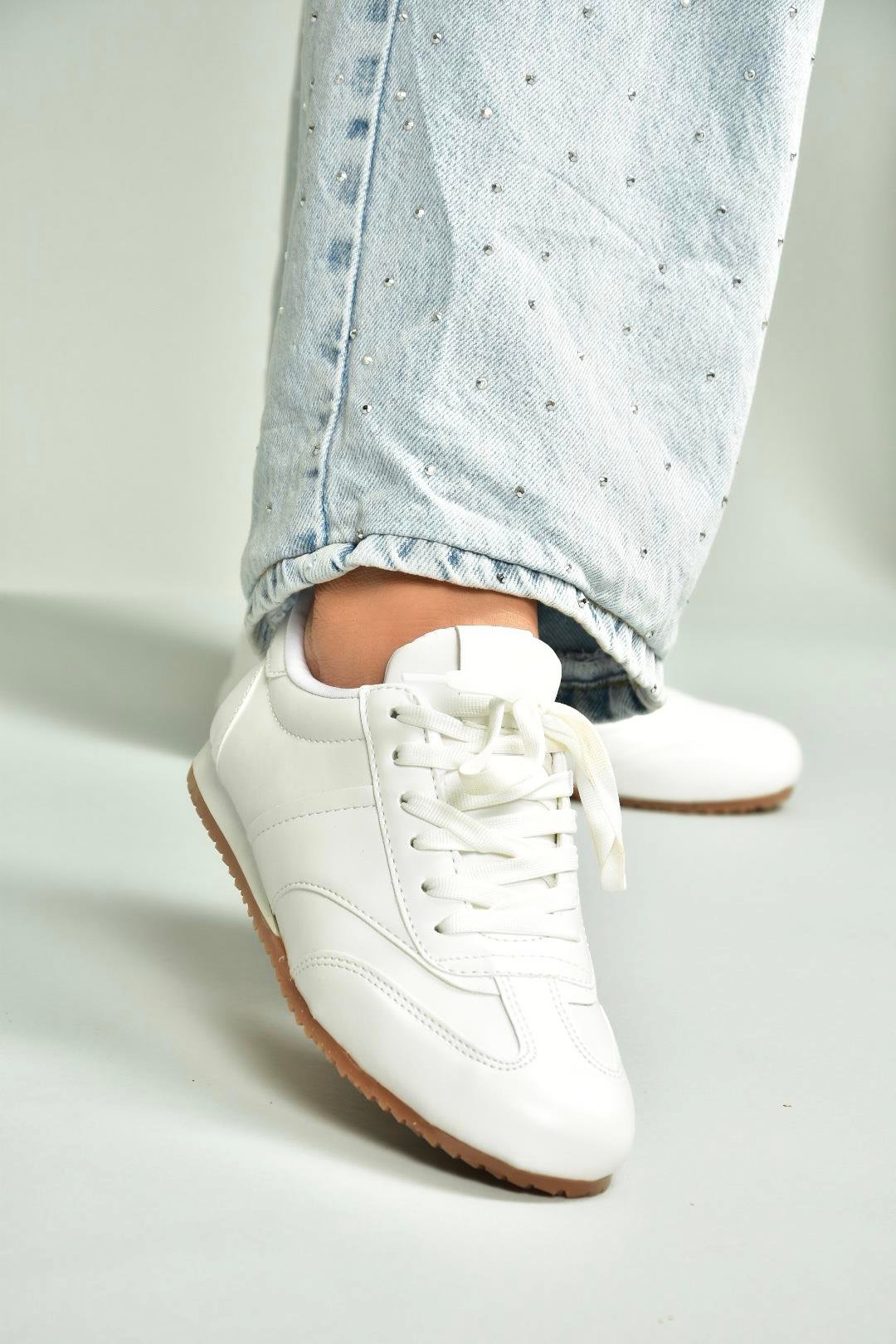 U652846209 Beyaz Spor Ayakkabı Sneakers