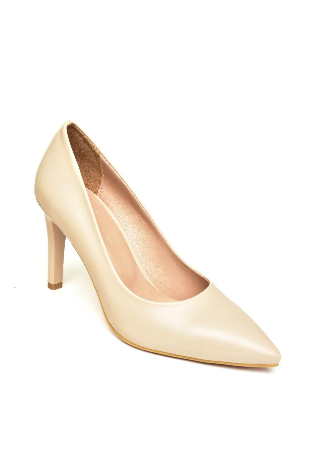 U676082009 Ten İnce Topuklu Kadın Stiletto Ayakkabı