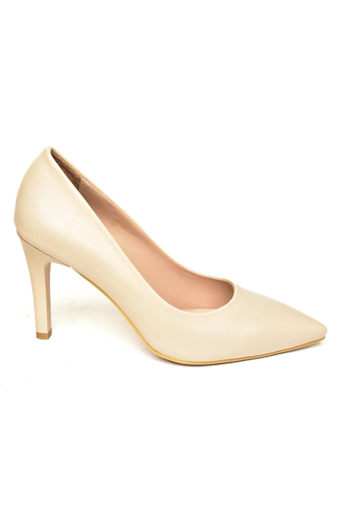 U676082009 Ten İnce Topuklu Kadın Stiletto Ayakkabı