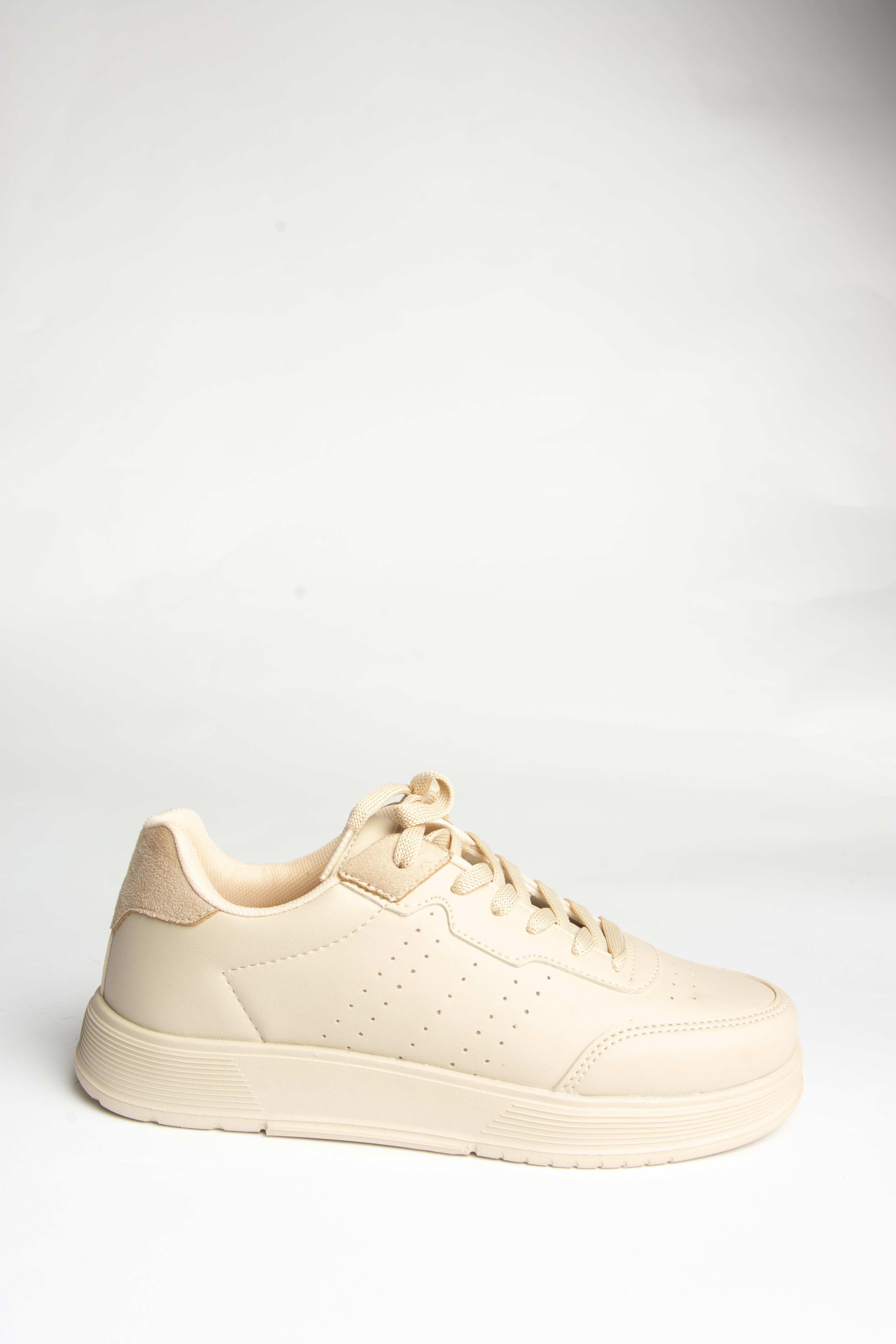 U702015809 Bej Spor Ayakkabı Sneakers