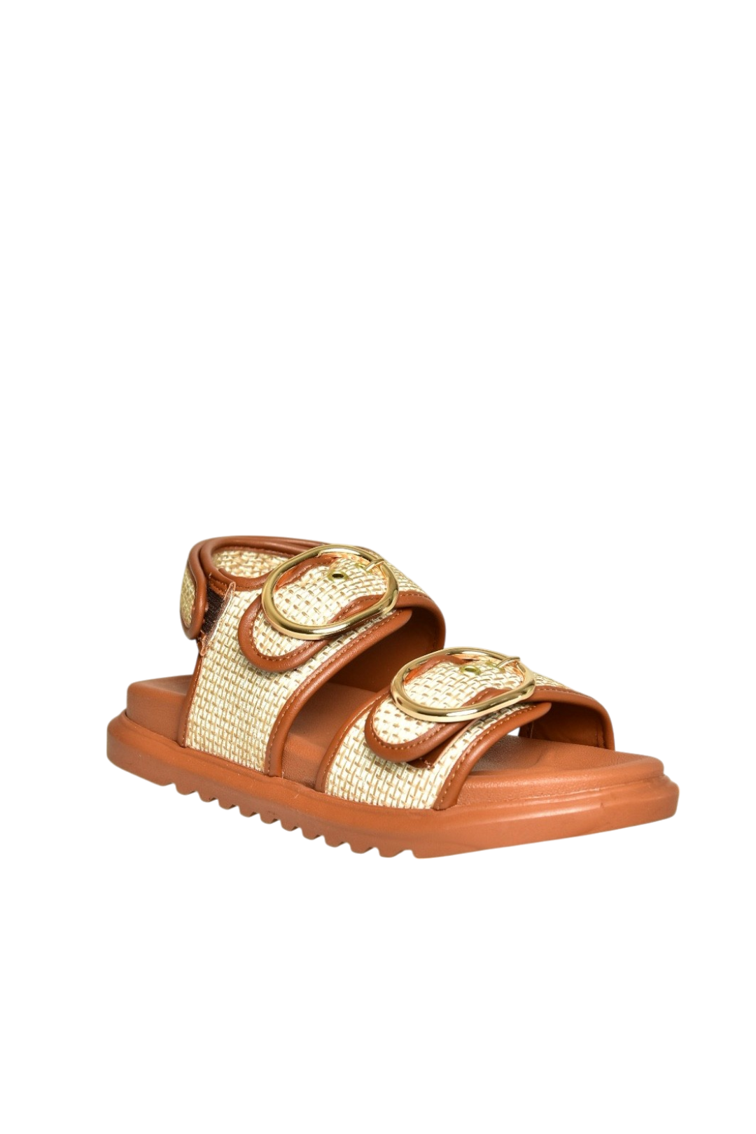 U725092117 Taba Hasır Kadın Sandalet