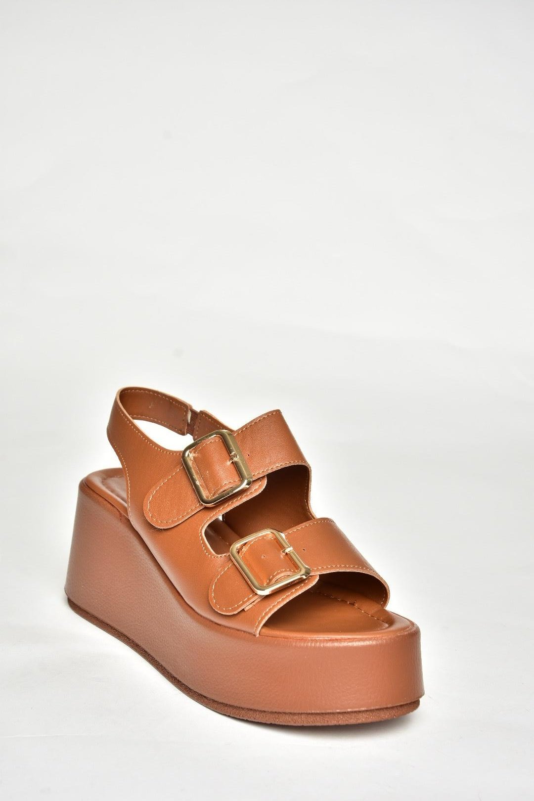 U946418509 Taba Dolgu Topuklu Kadın Ayakkabı