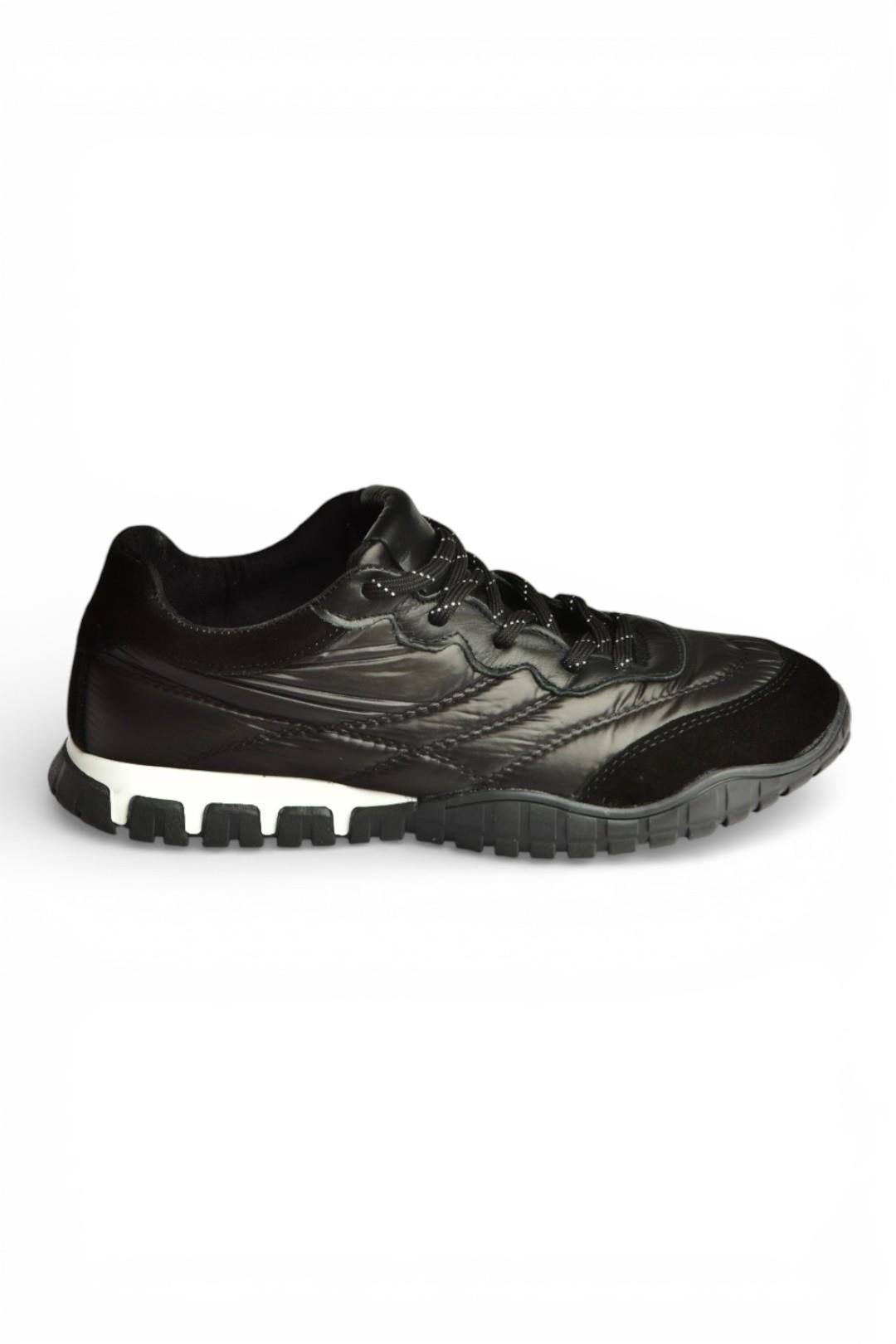 Y312515704 Siyah Kumaş Kadın Spor Ayakkabı Sneakers