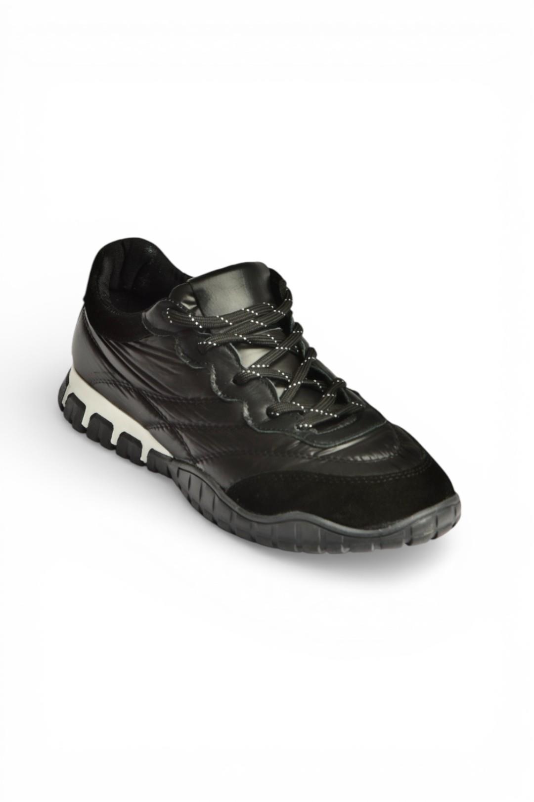 Y312515704 Siyah Kumaş Kadın Spor Ayakkabı Sneakers
