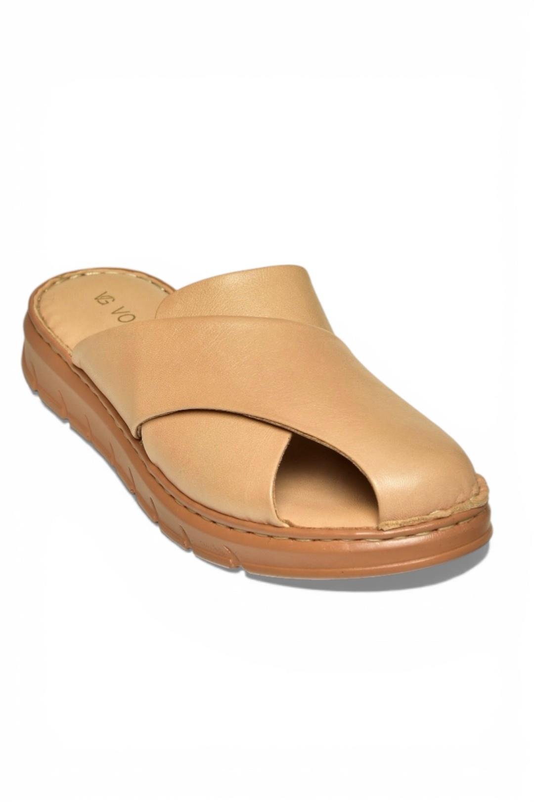 Y555530103 Ten Hakiki Deri Comfort Ortopedik Taban Kadın Terlik