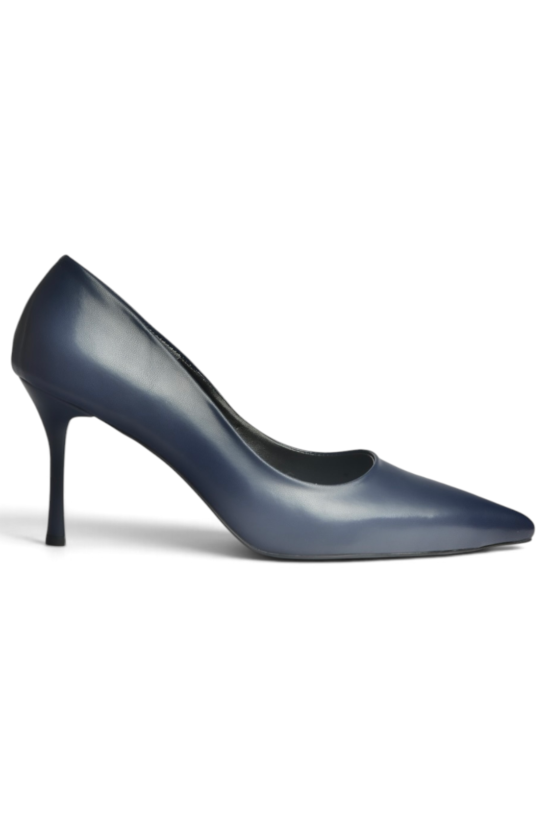 Z676050009 Lacivert İnce Topuklu Kadın Stiletto Ayakkabı
