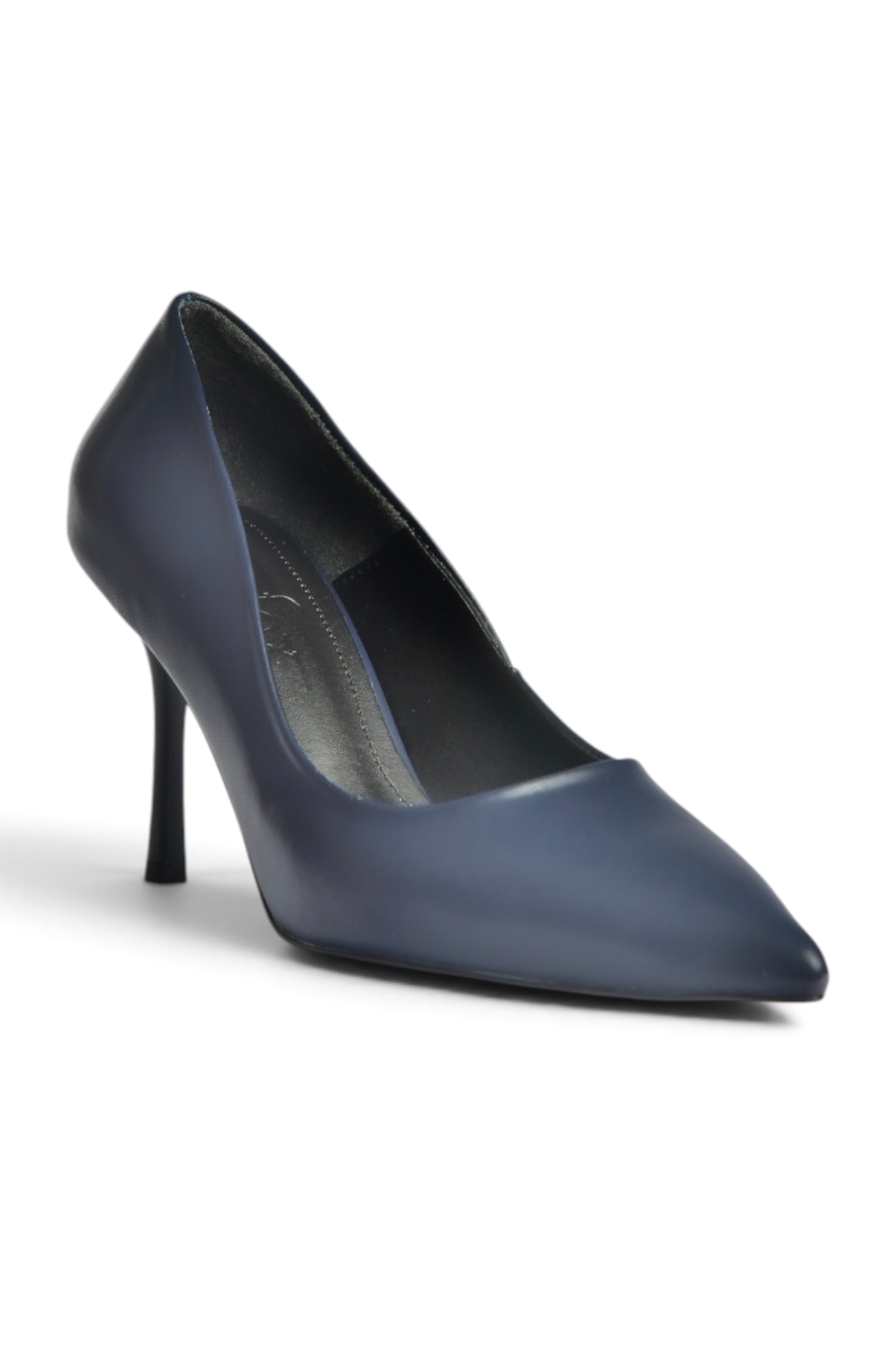 Z676050009 Lacivert İnce Topuklu Kadın Stiletto Ayakkabı