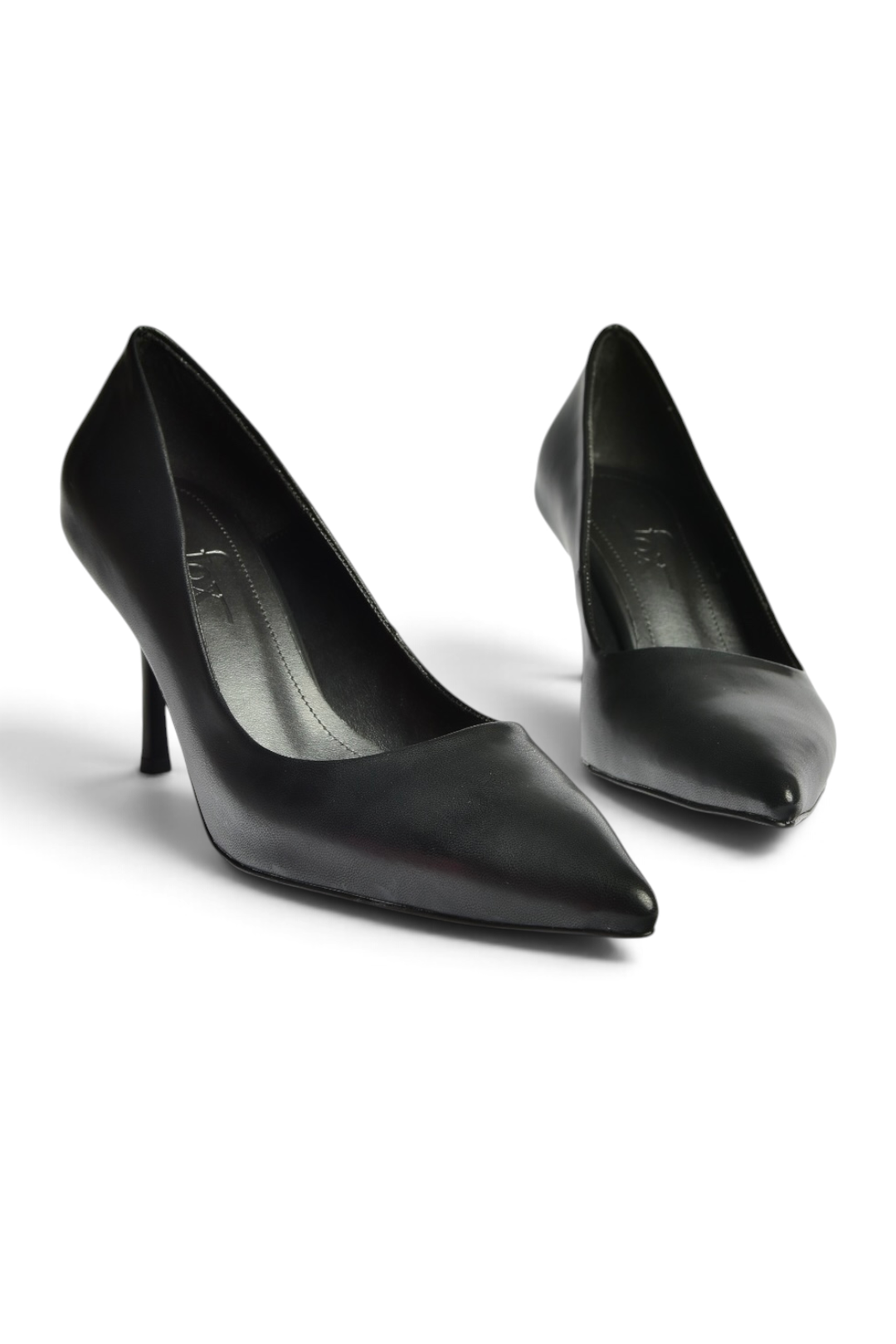 Z676050009 Siyah İnce Topuklu Kadın Stiletto Ayakkabı