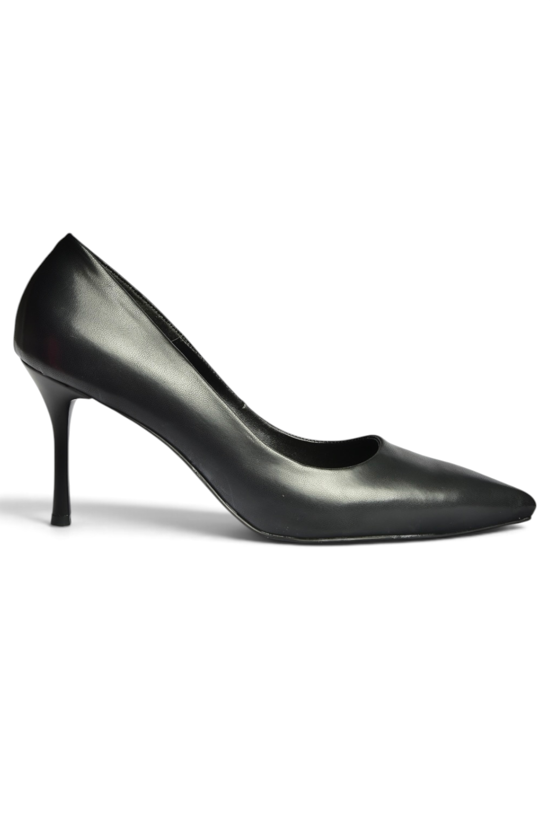 Z676050009 Siyah İnce Topuklu Kadın Stiletto Ayakkabı
