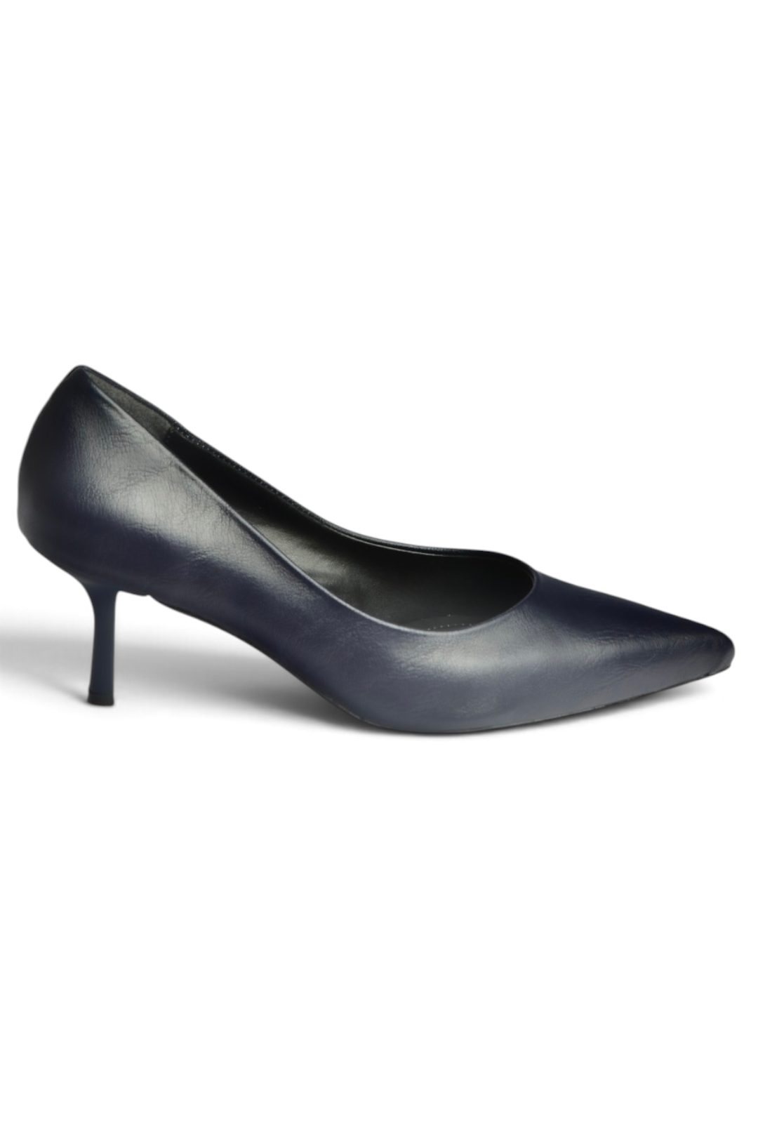 Z676070009 Lacivert İnce Topuklu Kadın Stiletto Ayakkabı