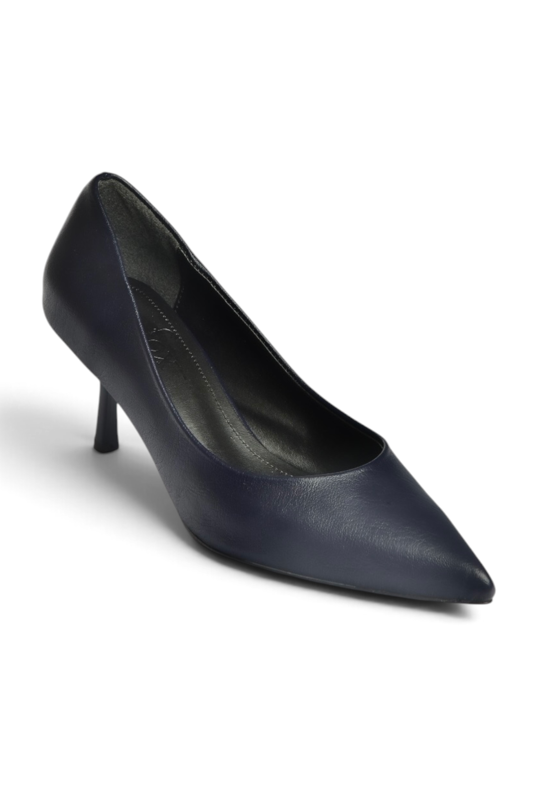 Z676070009 Lacivert İnce Topuklu Kadın Stiletto Ayakkabı