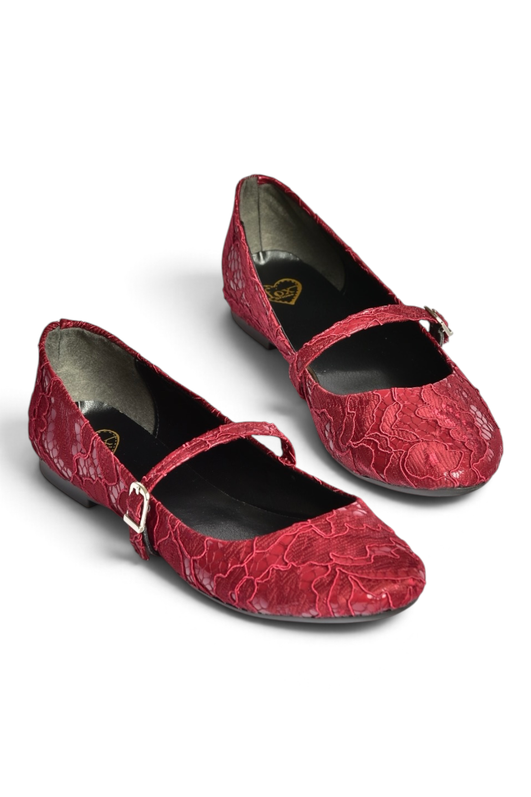 Z726232704 Bordo Kumaş Bantlı Kadın Babet