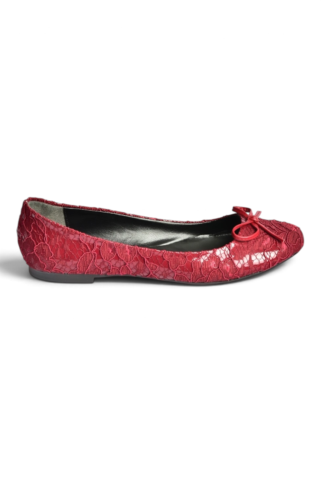 Z726243404 Bordo Kumaş Kadın Babet