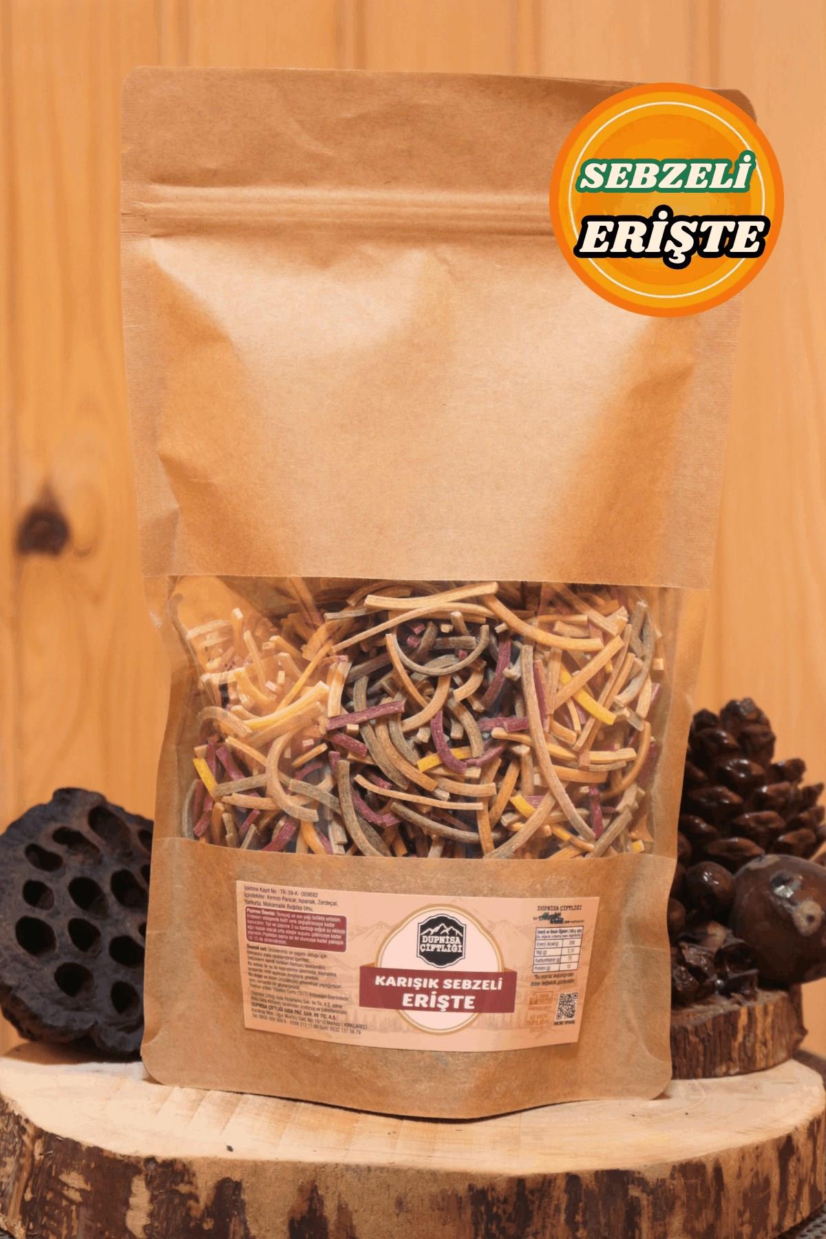 Bebek Ek GıdaDupnisa ÇiftliğiKarışık Sebzeli Erişte 250g
