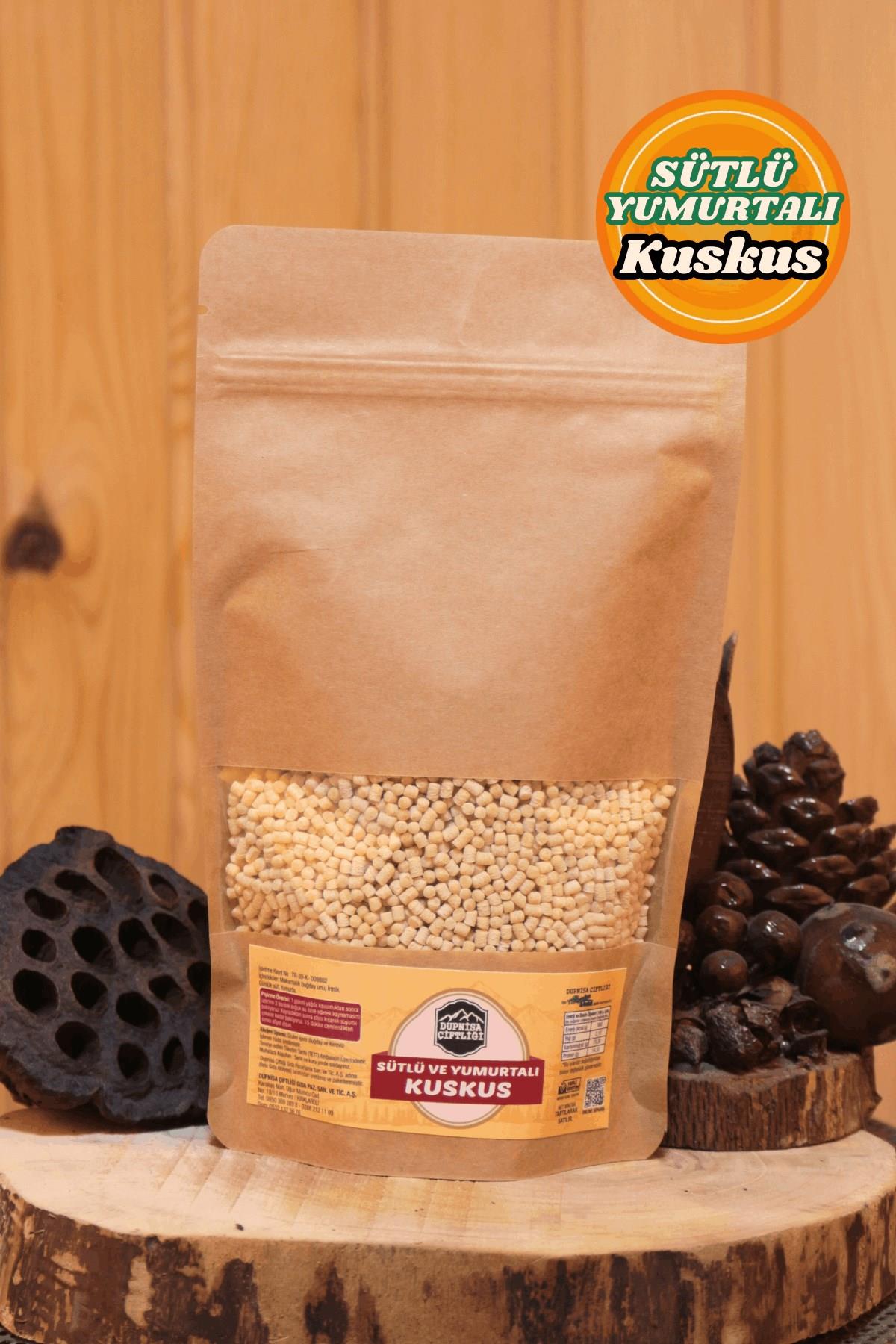 Bebek Ek GıdaDupnisa ÇiftliğiSütlü ve Yumurtalı Kuskus 200g