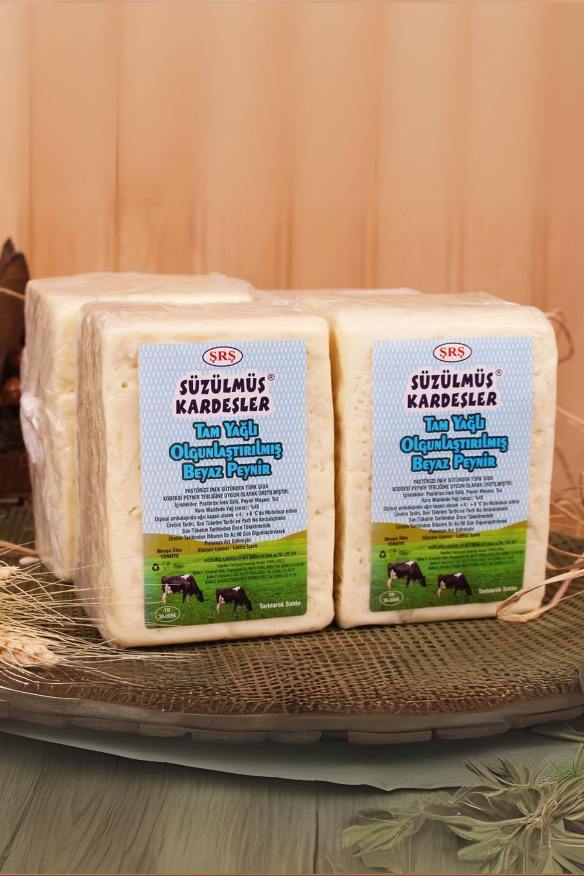 PaketlerSüzülmüş KardeşlerSert İnek Peyniri 3kg